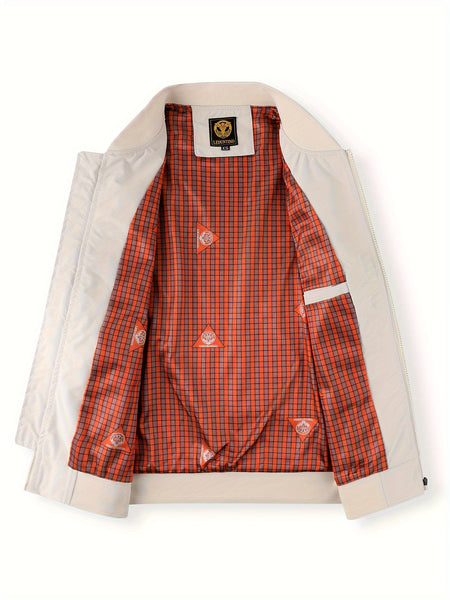 Men'S Fashion Thin Jacket Men New Spring Casual Cargo Multi-Pocket Thin Jacket Men Spring Autumn Outdoor Thin Loose Jacket for Men