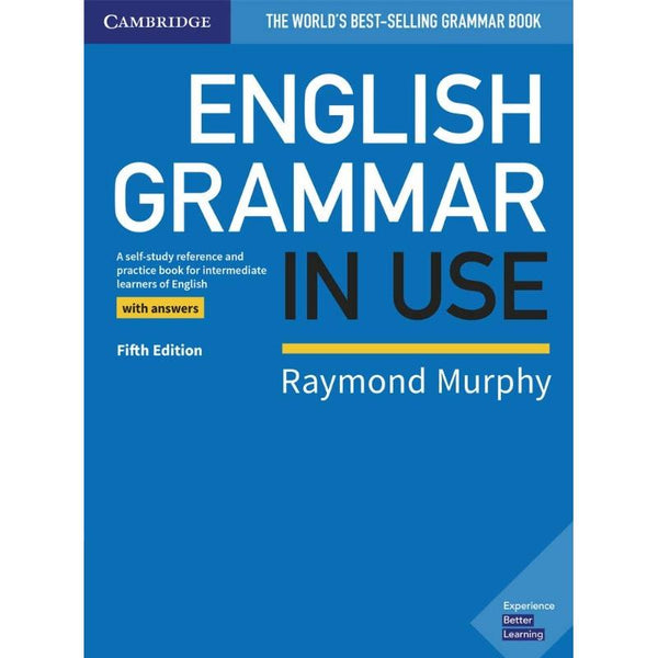 English Grammar in Use: Fifth Edition Book with Answers by Raymond Murphy – The Ultimate Study Guide for English Learning and Grammar Exercises, English Workbook