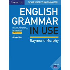 English Grammar in Use: Fifth Edition Book with Answers by Raymond Murphy – The Ultimate Study Guide for English Learning and Grammar Exercises, English Workbook