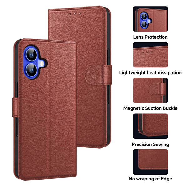 Luxury Case for iPhone 16 Pro Max Plus, 15 Pro Max Plus, 14 Pro Max Plus, 13 Pro Max mini, 12 Pro Max Mini, 11 Pro Max XS MAX XS X SE 8 Plus 7 Plus 6 6S PlusLeather Phone Case Cover, PU Faux Leather Wallet Book Folio Flip Magnetic Shockproof Case with Car