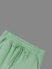 Women's Winter Casual -Lined Thickened Hooded Sweatshirt and Sweatpants Two-Piece Set