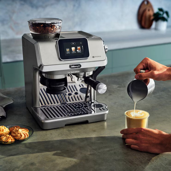 De'Longhi EC9455.M La Specialista Touch Bean to Cup Coffee Machine in Metal