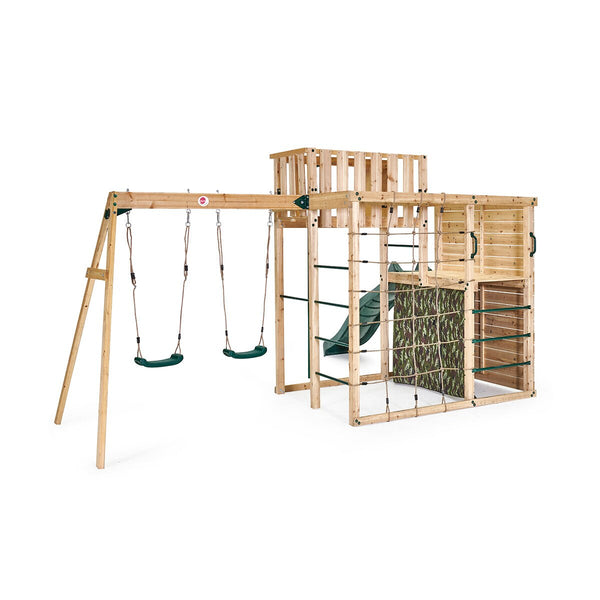 Plum Wooden Climbing Cube XL with Swing Arm (3+ Years)