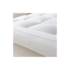 4As Microfibre Mattress Topper 4 Inch/10cm 1100 GSM Heavy Fill Super Soft and Fluffy Hand Filled Single Double King Super King Box Stitched