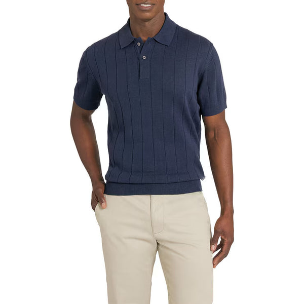 Chaps Men'S Ribbed Knit Polo