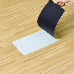 Self Adhesive Vinyl Flooring, Floor Planks with Wood Effect, 36pcs Waterproof PVC Floor Tiles for Bathroom Kitchen and All Flat Floor, Stick On Floor Tiles, 91.5x15.2cm 5m²