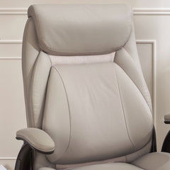 La-Z-Boy Air Lumbar Manager'S Office Chair with Flip up Arms, Beige