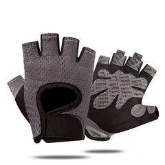 Breathable Fitness Gloves for Men and Women, Non-Slip Half-Finger Yoga Pull-Up Gloves, Anti-Callus