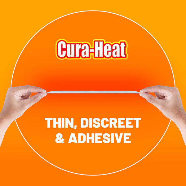 Cura-Heat Pain Relief Patches, 3 X 4 Pack