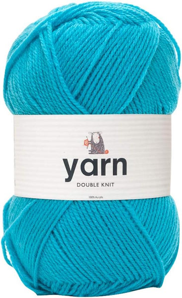 Korbond DK Beige Yarn - 100G Acrylic Wool - Lightweight, Hypoallergenic & Durable Double Knit Crochet Yarn Knitting Wool (290M Total)