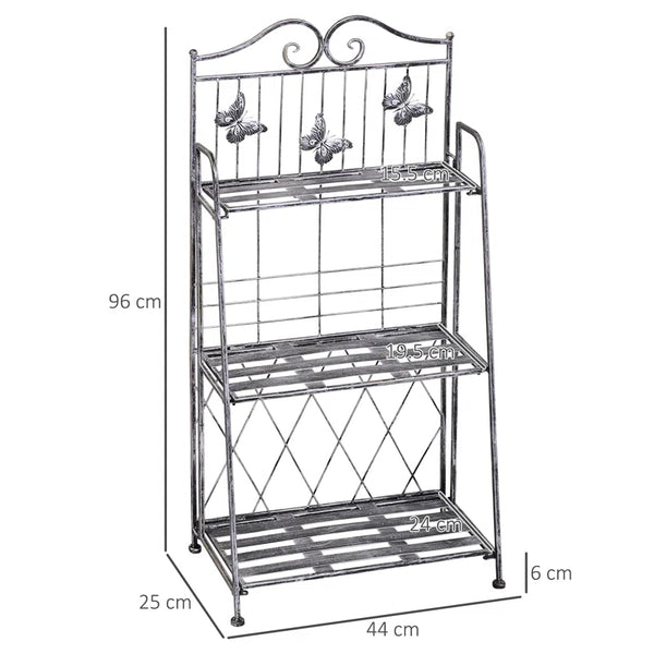 Metal Weather Resistant Plant Stand