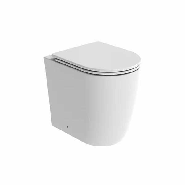 Tavistock Curve Back to Wall Toilet with Pan and Seat
