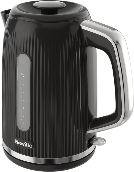 Breville Bold Vanilla Cream Electric Kettle | 1.7L | 3Kw Fast Boil | Cream & Silver Chrome [VKT223]