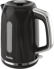 Breville Bold Vanilla Cream Electric Kettle | 1.7L | 3Kw Fast Boil | Cream & Silver Chrome [VKT223]