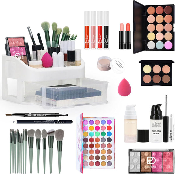 Makeup Kit for Women: Full Kit, All in One Makeup Gift Set, Multi-Purpose Beauty Cosmetic Set