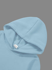 Women's Winter Casual -Lined Thickened Hooded Sweatshirt and Sweatpants Two-Piece Set