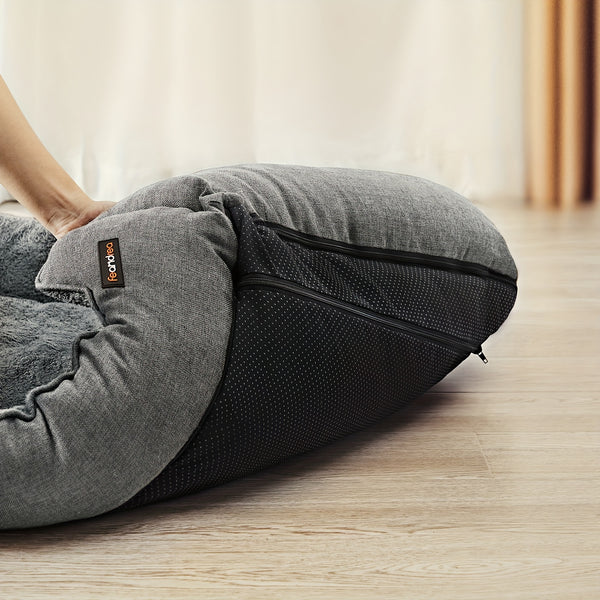 Pet Bed for Dogs, Sofa Style with Elevated Sides, Non-Skid Base, Washable And Removable Cover, Extra for large Size, Suitable for Big Dogs, Dimensions 110 X 75 X 27 Cm