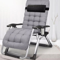 NEW Zero Gravity Chair Reclining Sun Lounger Outdoor Garden Folding Adjustable