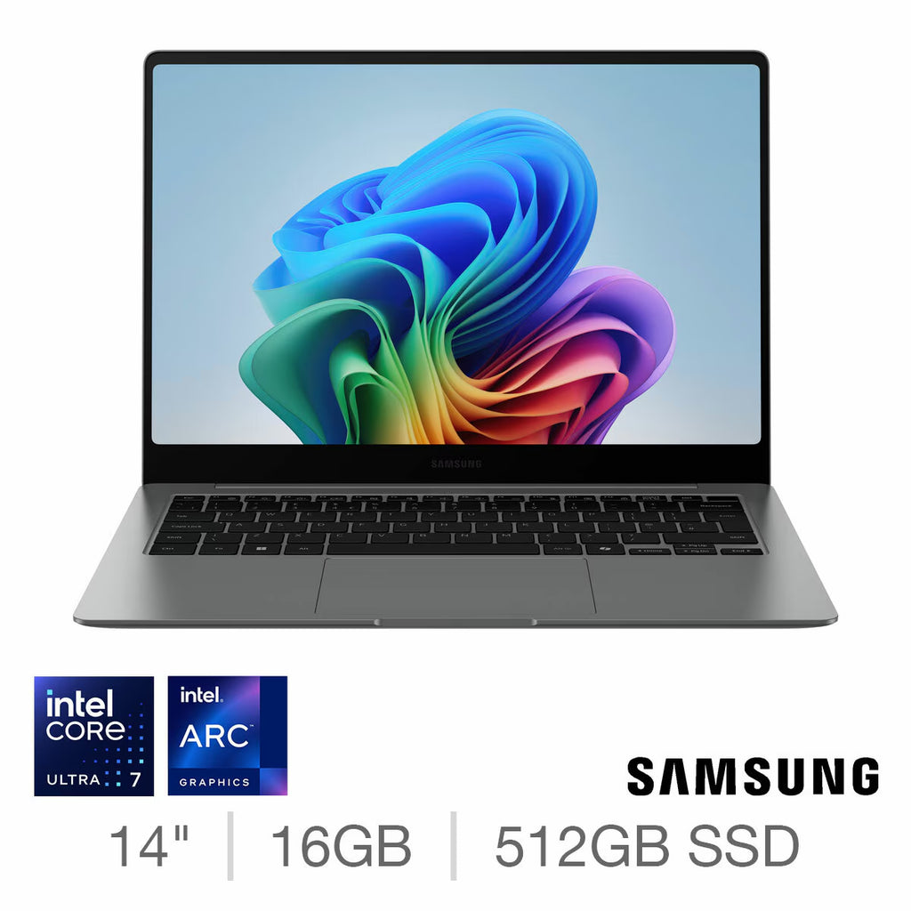 Samsung Galaxy Book5 Pro, Intel Core Ultra 7, 16GB RAM, 512GB SSD, 14 Inch AMOLED Laptop, NP944XHA-KG2UK