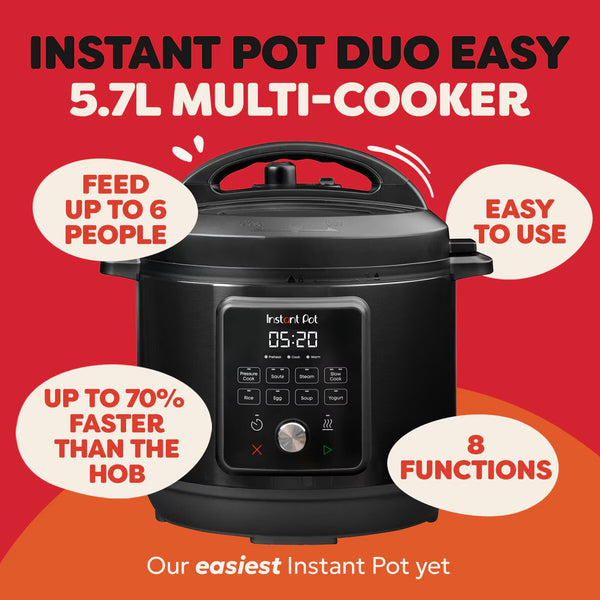 Instant Pot Duo Easy Multi-Cooker, 5.7L