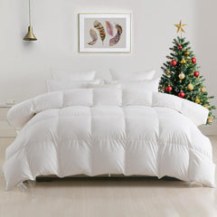 Duvet All Season Comforter Made in UK Microfiber Cover, Lightweight Skin Friendly Quilt, Down Alternative Ultra-Soft Plush Breathable Duvet set Bed