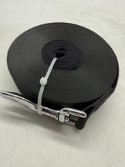 65ft 20m Long Dog Training Leads Obedience Recall Leash Large 25mm Wide in Black