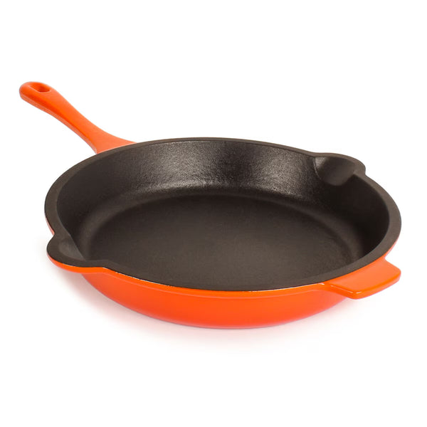 Berghoff Neo Cast Iron 2 Piece Set in Orange