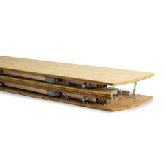 Zempire Kitpac round V2 Bamboo Camping Table