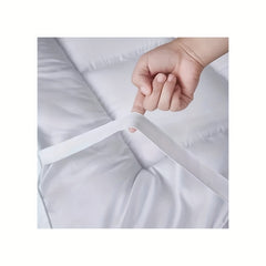 Super Soft 4Inch/ 10 Cm Deep Fill Mattress Topper Luxury Quilted Bed Pad With Elastic Corners Breathable, Durable, Machine Washable, Ideal For Single, Double, King Super King UK Bed Size