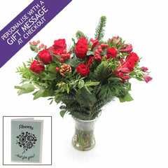 38 Stem Majestic Christmas Flower Bouquet