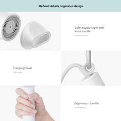 Xiaomi Ionic Hair Dryer H300,20 M/S Super Large Air Flow,2-Speed Three Temperature Settings,Powerful And Fast Hair Dryer, Hot And Cold Air Constant Temperature Hair Care Without Damage