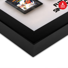 Official Atari Cartridge Wall Art Retro Gaming 3D Wall Decor Classic Arcade Cartridge Display Collectors Wall Decoration For Gaming Room Office Or Home Gift For Gamers