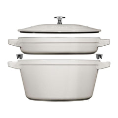 STAUB Stackable 2 Piece Pot Set in 3 Colours
