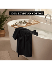 Mens and Ladies Shawl Collar Bathrobe 100% Egyptian Cotton Unisex Shawl Collar Dressing Gown Terry Towelling Bathrobe One Size