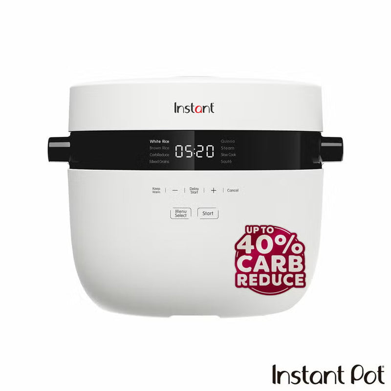 Instant Pot 5L / 20 Cup Rice Cooker & Steamer in White