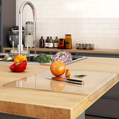 Acrylic Chopping Board, Easy to Maintain, Non-Slip Feature, Equipped with Safety Edges, A Must-Have Kitchen Tool, Long-Lasting, Promotes Food Safety - Suitable for Meat, Fruits, Vegetables, Contemporary Look, Stylish Design