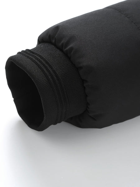 Men's Casual Collar Fashion Coat Men's New Young and Middle-aged Autumn and Winter Plus Velvet Padded Warm -padded Jacket.