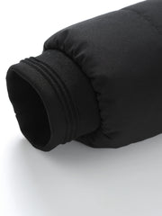 Men's Casual Collar Fashion Coat Men's New Young and Middle-aged Autumn and Winter Plus Velvet Padded Warm -padded Jacket.