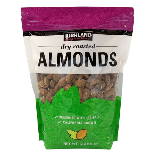 Kirkland Signature Dry Roasted Almonds, 1.13Kg