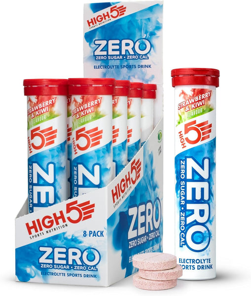 HIGH5 ZERO Electrolyte Tablet - Hydration Tablets Enhanced with Vitamin C - 0 Calories & Sugar Free - Boost Hydration, Performance & Wellness - Berry, 20 Tablets