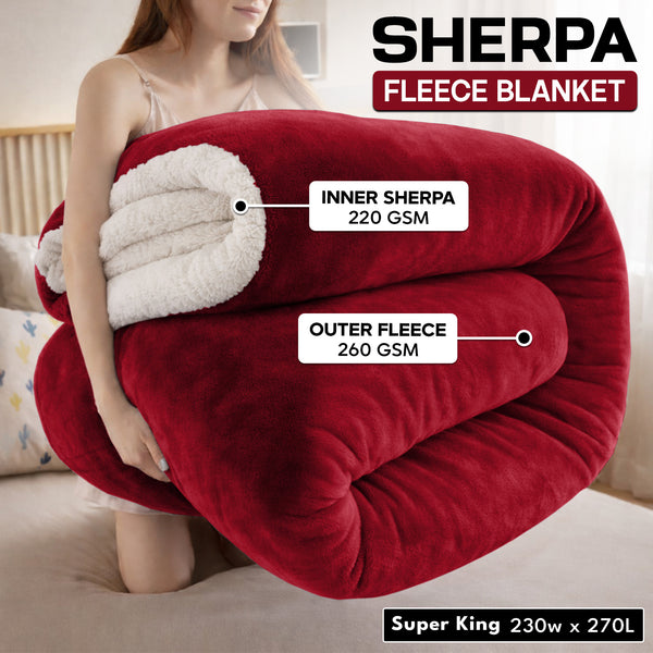 1pc Luxurious Double-Sided Sherpa Throw Blanket – Soft, Warm & Cozy Contemporary Blanket, Machine Washable, Perfect for Couch, Bed, Office & Travel, Ideal Gift