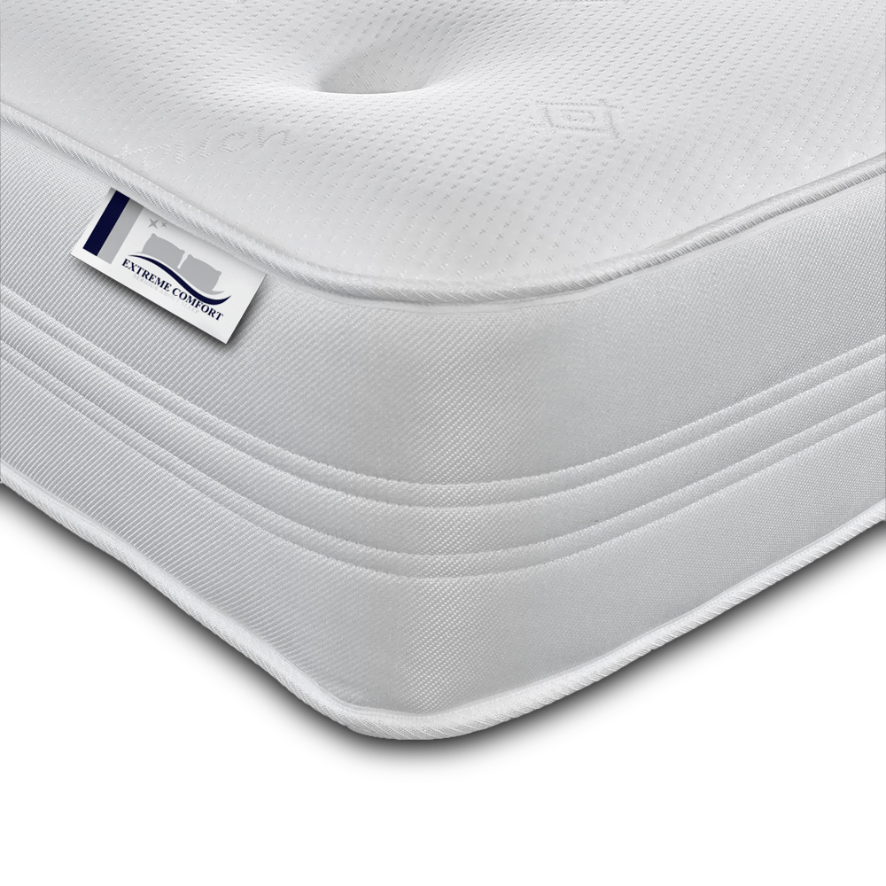 Hybrid Tufted Extra Deep Memory Foam with Open Coil Spring Mattress