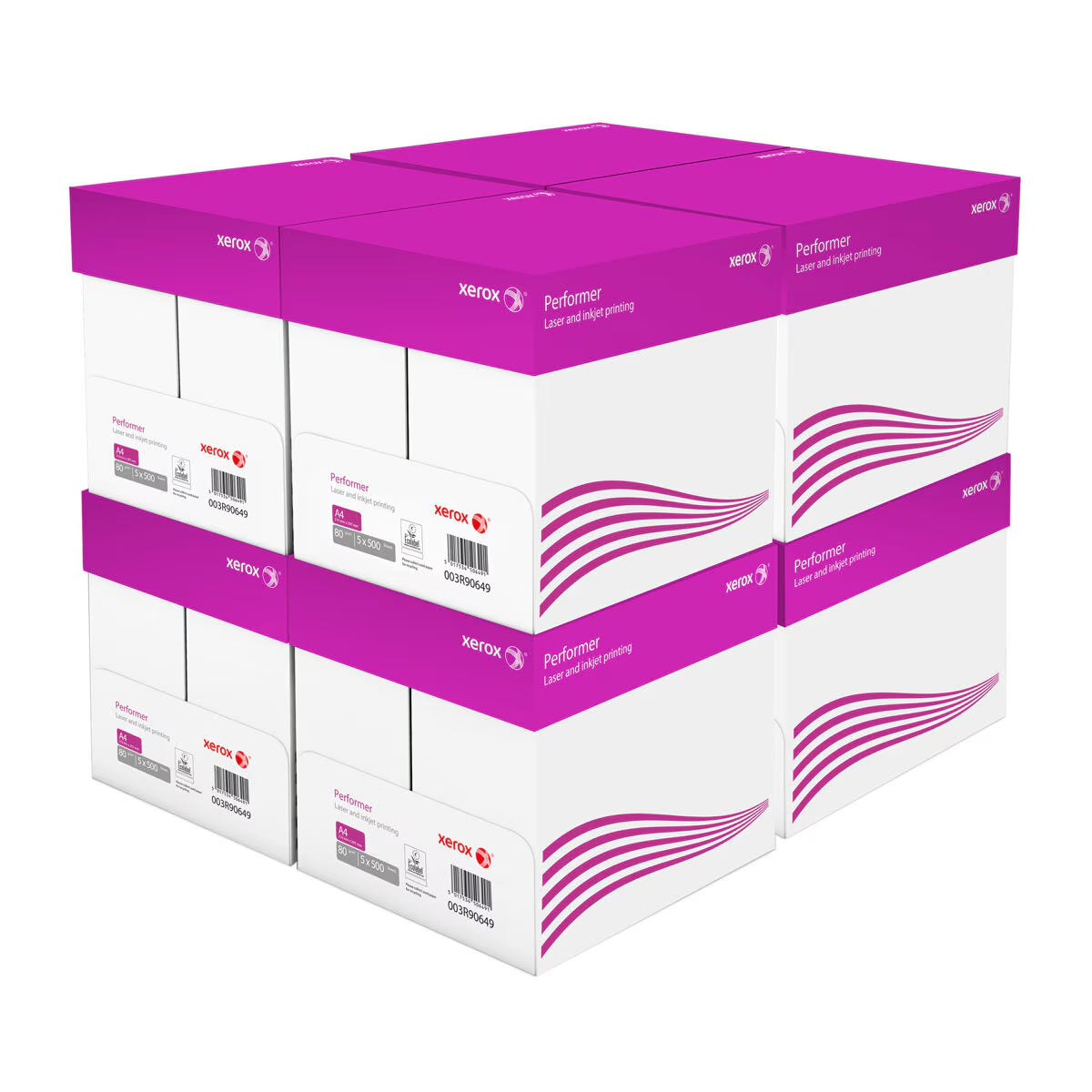 Xerox Performer A4 80Gsm, 8 Boxes of White Paper - 20,000 Sheets
