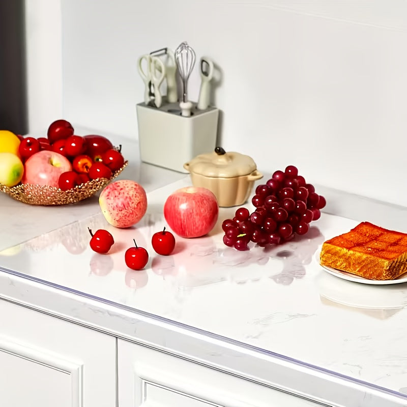 Food-Grade Acrylic Cutting Board, Durable And Easy to Clean, Slip-Resistant Design, with Protective Edges, Kitchen Prep Tool, Modern Style, Suitable As a Gift