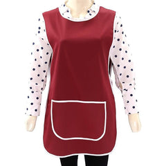 Tabard Apron | Aprons for Men, Women, and Ladies | Professional Cooking Aprons with 2 Pockets | Adjustable Kitchen Apron for Baking, BBQ, Grilling, Gardening, Crafting, Cleaning, Painting, Barista, Restaurant Work | Cute & Stylish Gift Apron for Mom, Sist