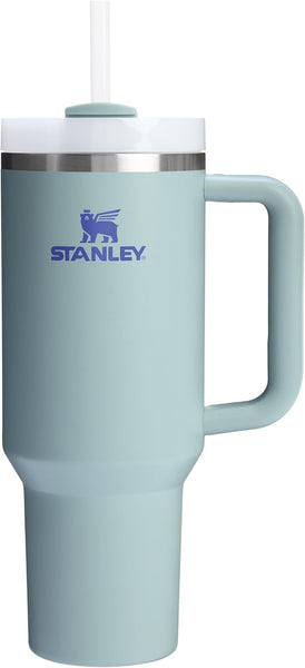 STANLEY Quencher H2.0 Flowstate Tumbler 1.2L - Cold for 11 Hours - Iced for 48 Hours - Metal Water Bottle with Straw, Handle and Lid - Dishwasher Safe - Travel Mug for Cold Drinks