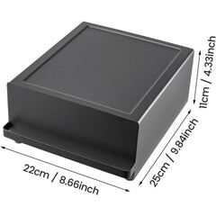 Modern Coffee Capsule Drawer Rack with Sliding Side Tray, Multi-Purpose Countertop Storage Box for Kitchens, Coffee Bars, Offices & Worktops