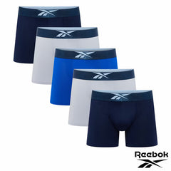 Reebok Men'S Performance Boxer 5 Pack in Blue