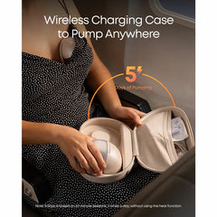 Eufy S1 Pro Heated Electric Breast Pump with Charging Case & Replacement Accessories