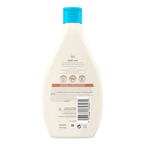 Aveeno Baby Hair & Body Wash, 3 X 400Ml